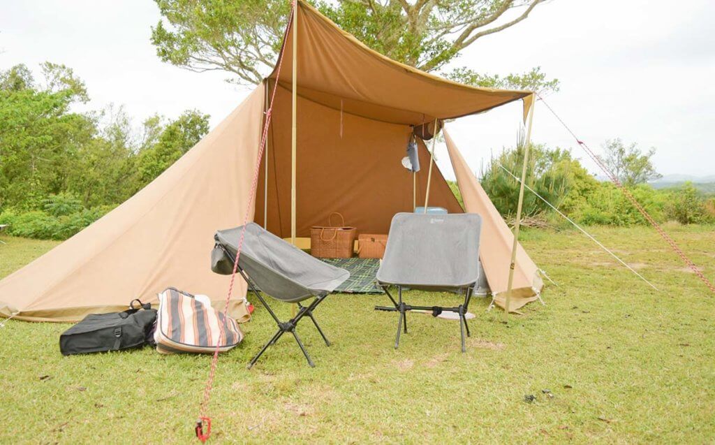 キャンプでの1日の流れをキャンプ初心者向けにまとめました