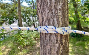 巻き結び（クローブヒッチ）の簡単な結び方と用途を解説！説明動画付き