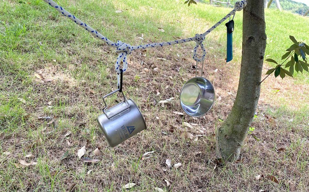 よろい結びの結び方と用途を解説！ロープにものを掛けられる