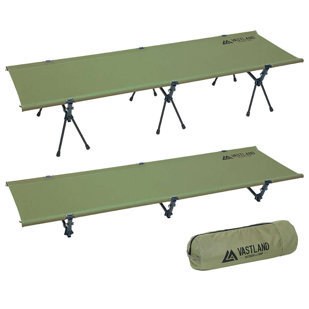 2WAYキャンプコット アップグレード版 オリーブ