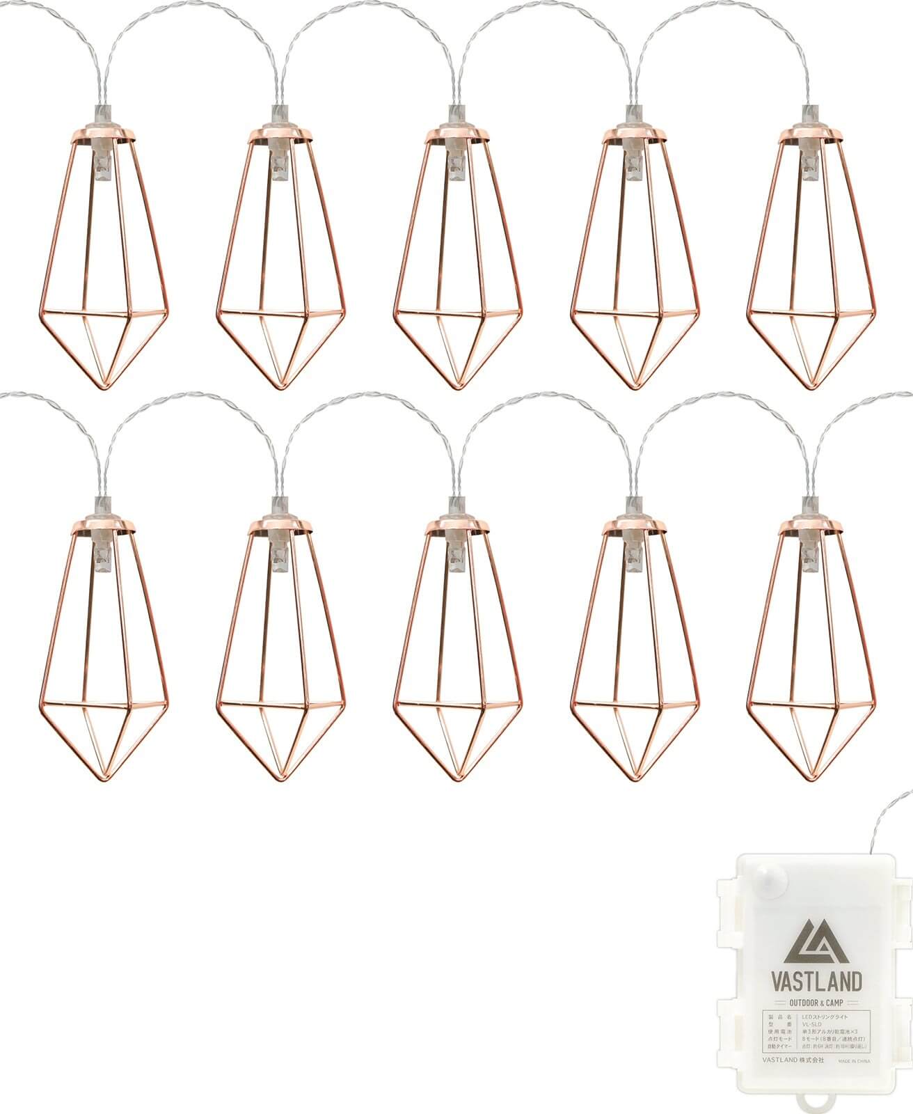 LEDストリングライト ブロンズ