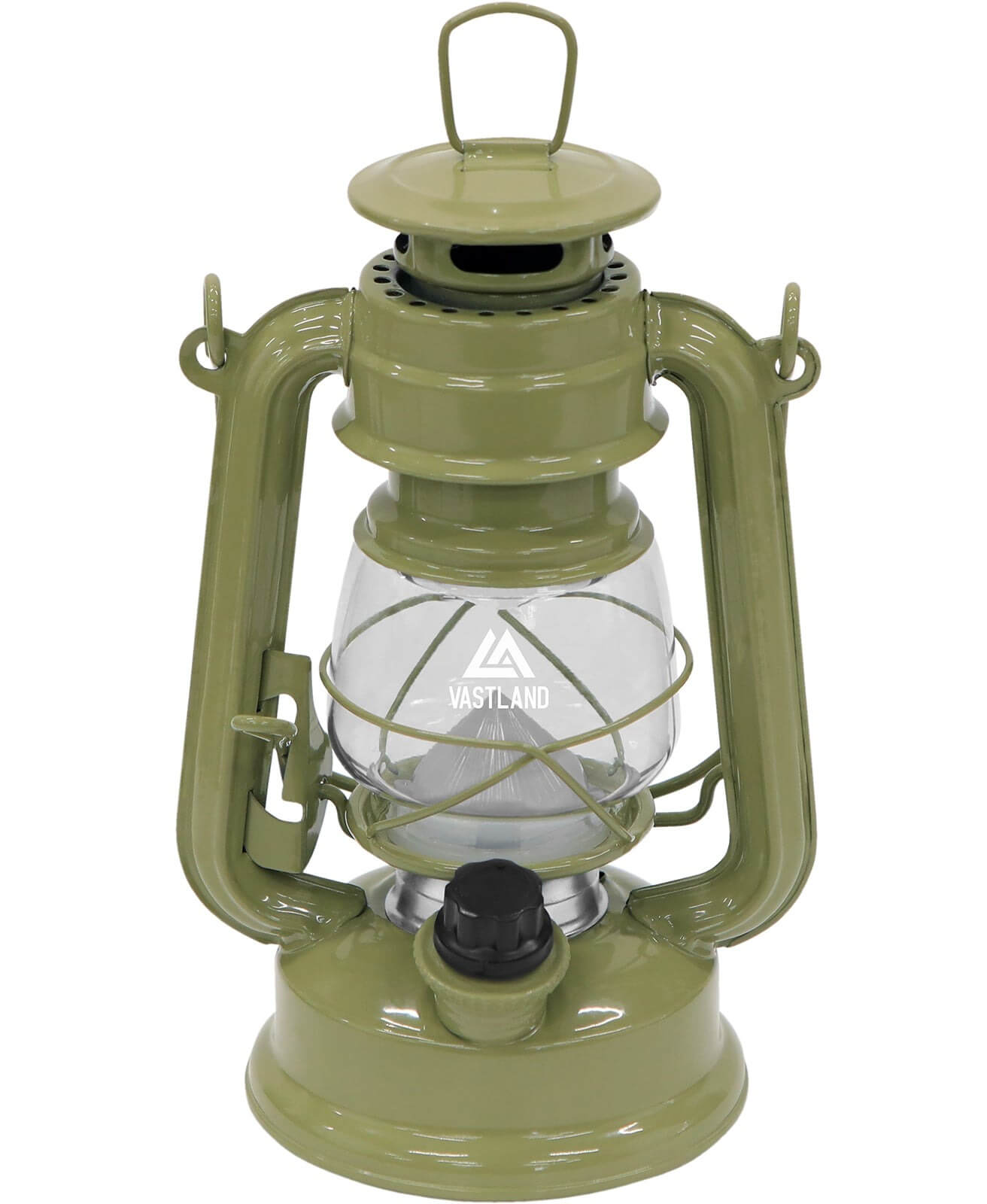 アンティーク風LEDランタン オリーブ