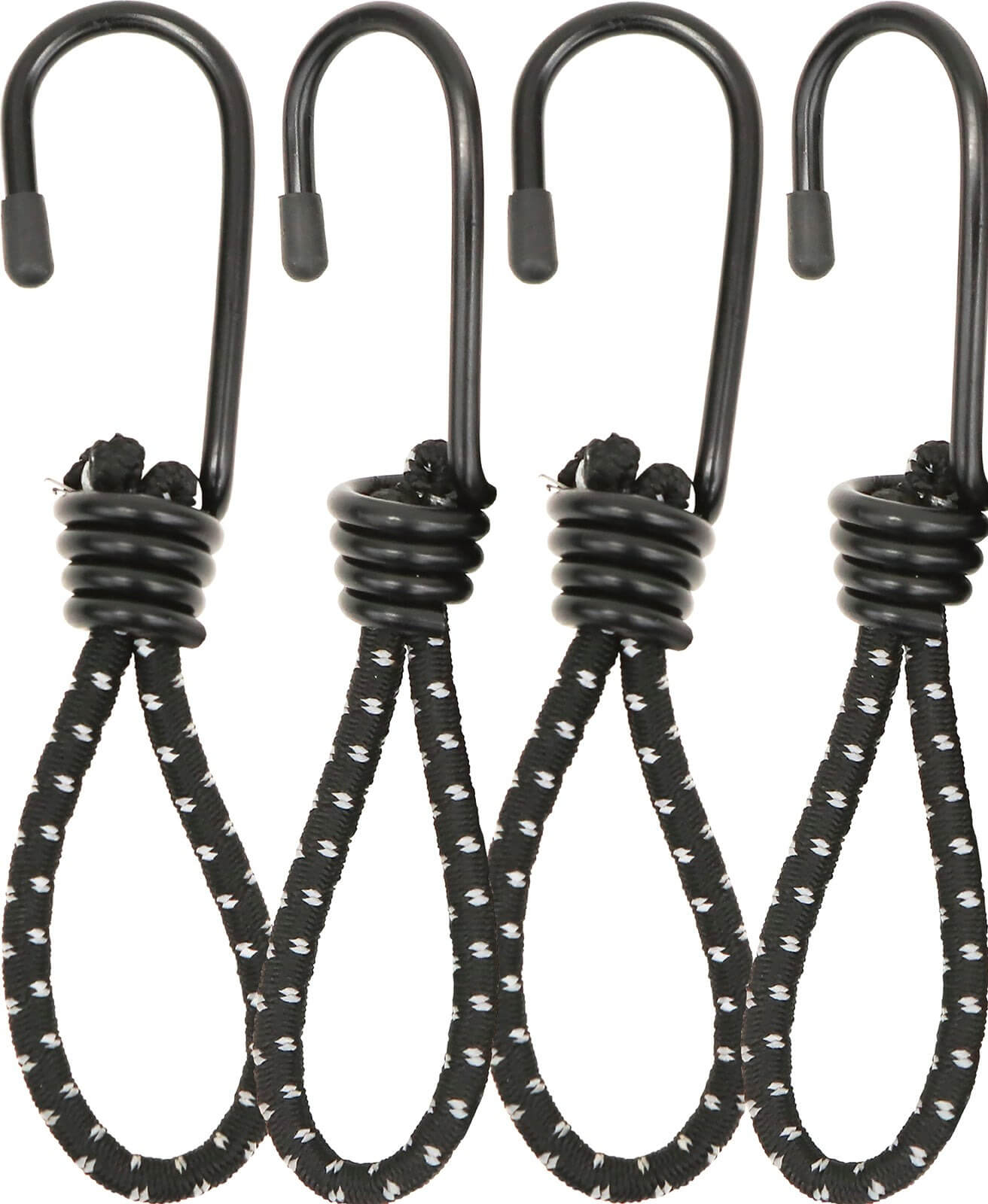 テントタープ用ストレッチコード 15cm（フックタイプ）