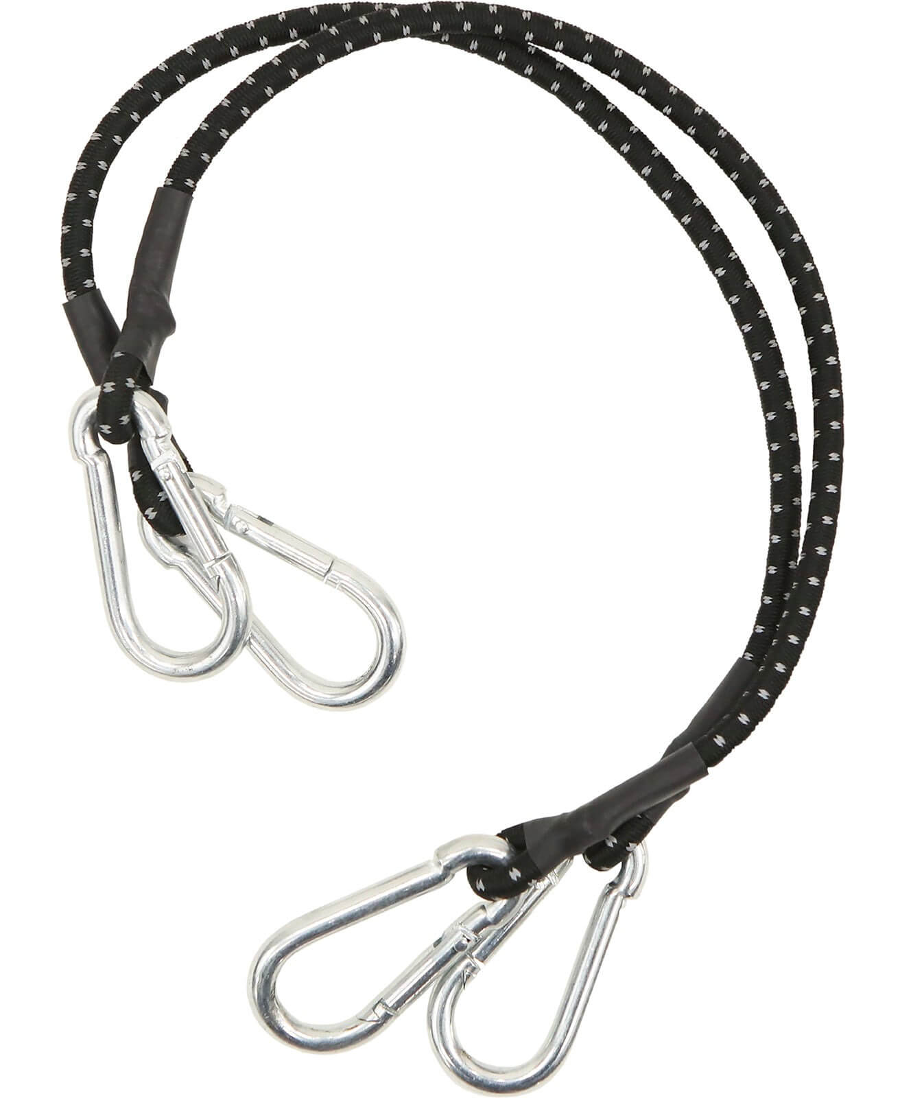 テントタープ用ストレッチコード 60cm（カラビナタイプ）